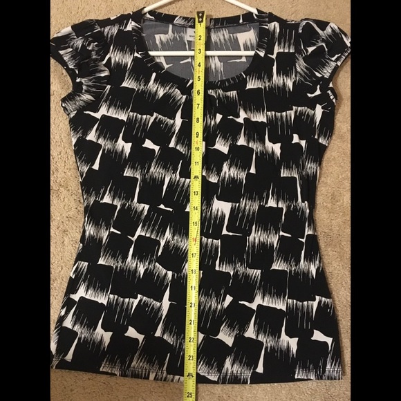 Worthington Stretch Casual Dress Top - Picture 5 of 6